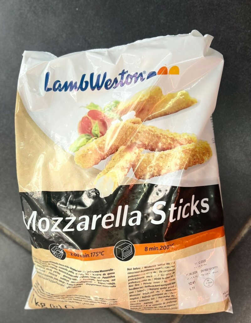 Mozzarella sticks LambWeston