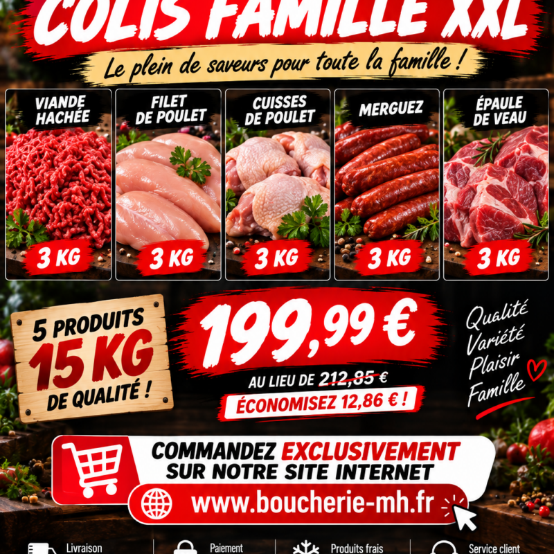 Colis famille XXL